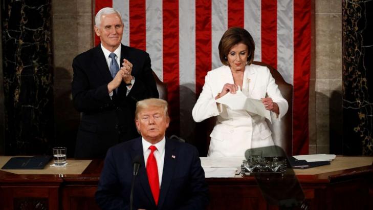 Speaker Pelosi fires back at President Trump, says she prays 'very hard' for him