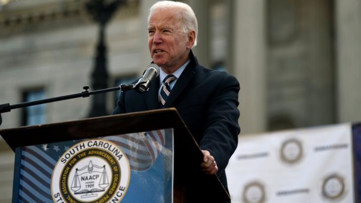 Biden faces competition for black vote in 'firewall' SC