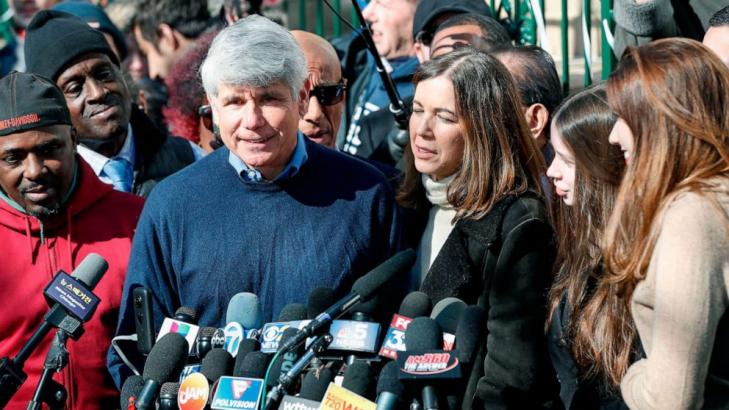 Blagojevich thanks Trump for his 'kindness' in commuting prison sentence