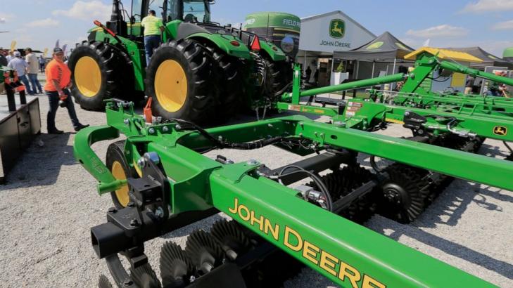 Deere sees some stability on farms in bruising trade fight