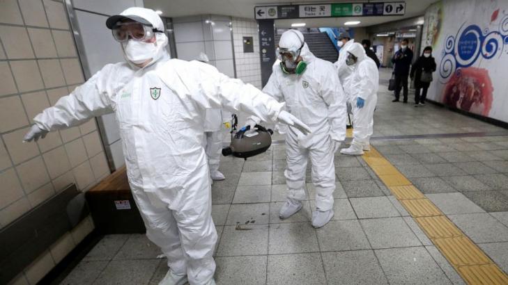 Virus cases jump in S Korea to 346, China daily count drops