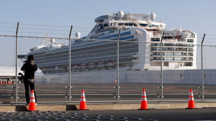 Japan reports 3rd cruise ship death, 57 more infected