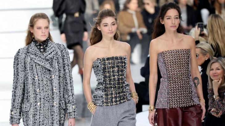 Vuitton stages style history wall, Chanel goes pared-down