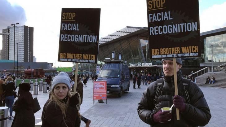 With painted faces, artists fight facial recognition tech