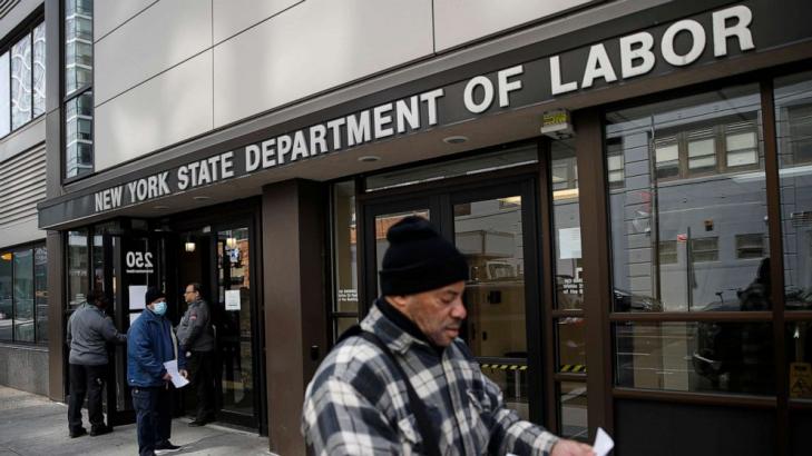 Record 6.6 million Americans file for unemployment amid coronavirus crisis