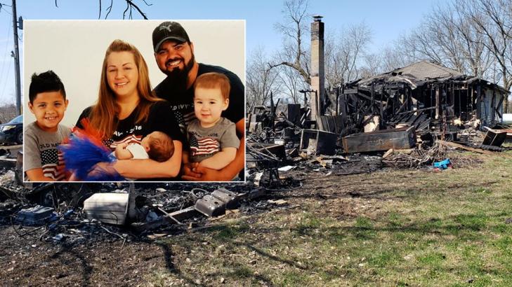 America Together: Missouri small town rallies around family who lost everything in fire