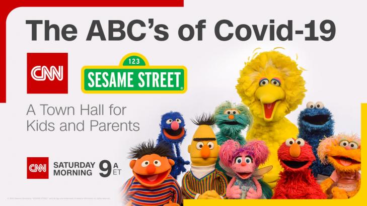 Attend Sesame Street and CNN's Virtual COVID-19 Town Hall