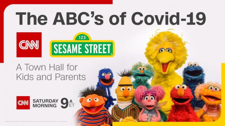 Attend Sesame Street and CNN's Virtual COVID-19 Town Hall