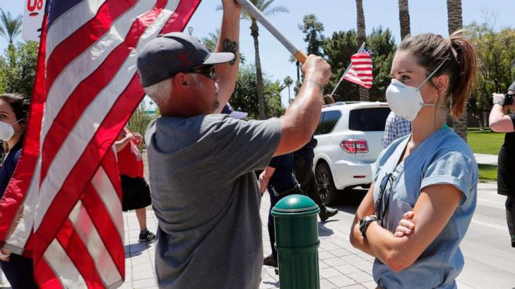 Why this ICU nurse stood up to people protesting stay-at-home orders