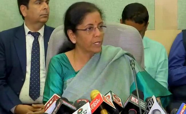 TDS, TCS Reduced By 25%, Says Nirmala Sitharaman