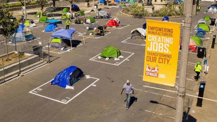 San Francisco sanctions once-shunned homeless encampments