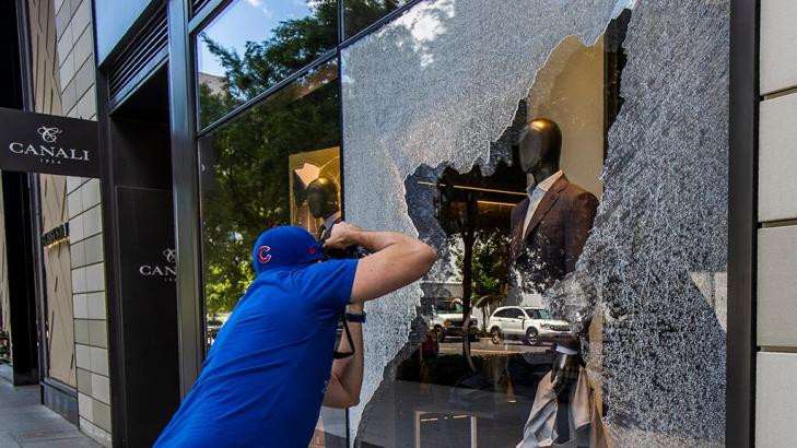 DC businesses take damage as unrest rages over weekend