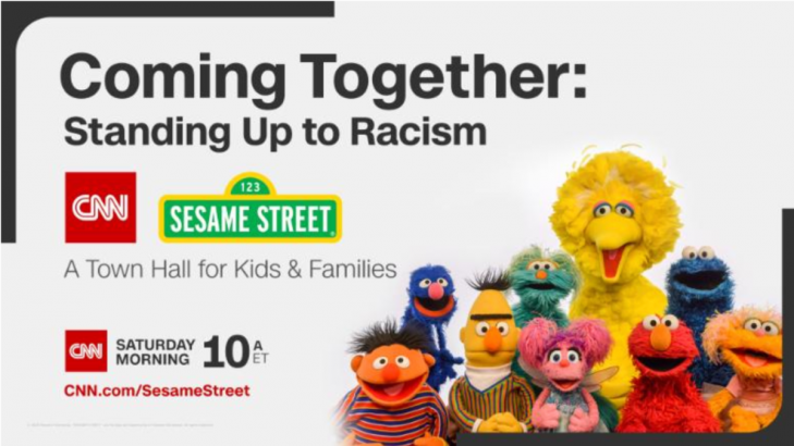 Watch Sesame Street and CNN's Town Hall on Racism