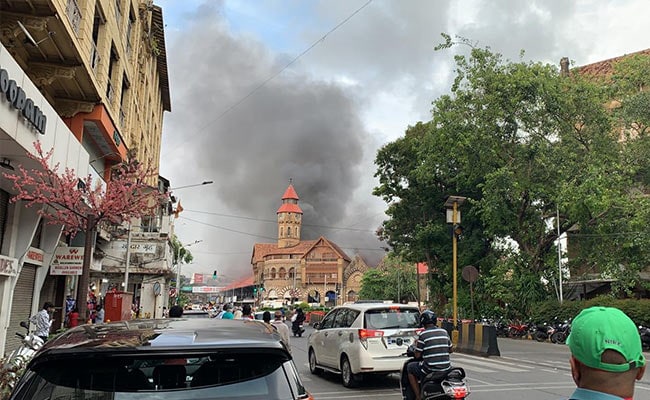 Fire Breaks Out At Mumbai's Iconic Crawford Market, Fire Engines Rushed