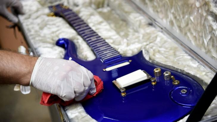 Custom guitar from Prince's 1980s prime sells for $563,500