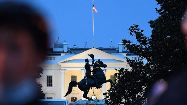 Protesters try to topple Andrew Jackson statue near White House