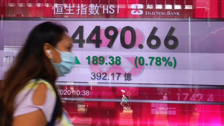 Global shares mixed amid worries over virus impact on growth