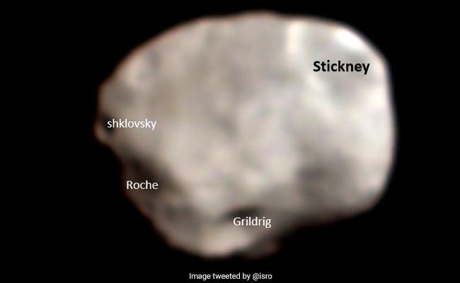 Mangalyaan Captures Image Of Phobos, Biggest Moon Of Mars