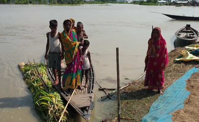 Assam Flood Situation Improves But 7 Lakh People Still Affected