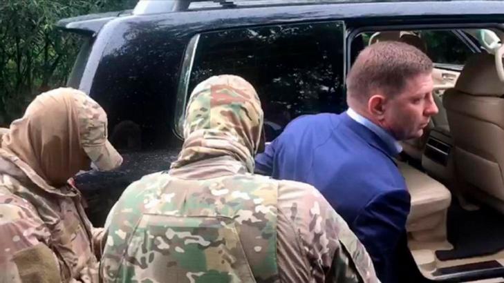 Regional governor in Russia arrested on murder charges