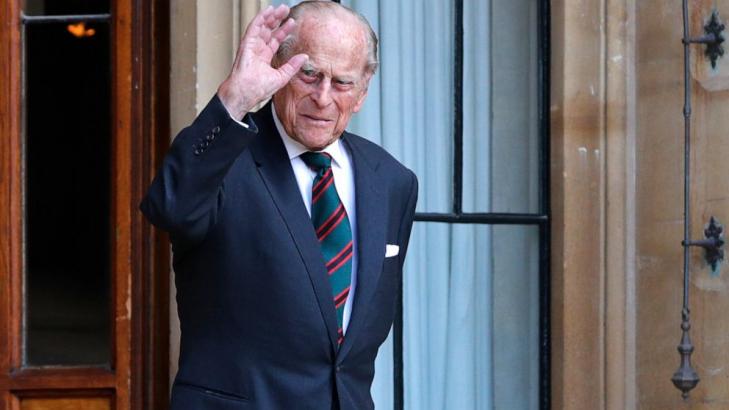 Britain's Prince Philip, 99, makes rare public appearance