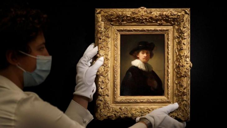 Rembrandt self-portrait sells for $18.7 million at Sotheby's