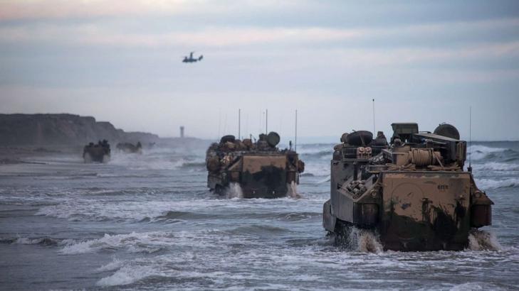 1 Marine dead, 8 missing after training accident off California coast