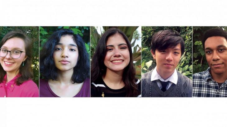 Five high schoolers named National Student Poets