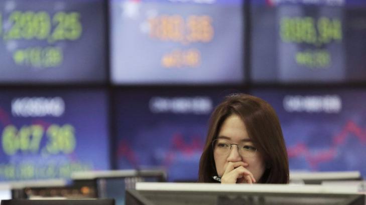 Asian shares mostly higher on stimulus moves, jobs data