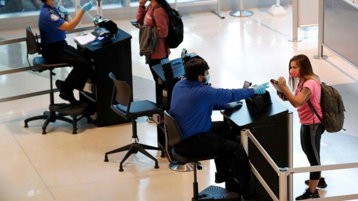 Air traffic is down, gun seizures up at US airports