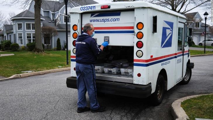 The Postal Service warns states that voters risk not getting their ballots back to election offices in time because of lags in mail delivery times