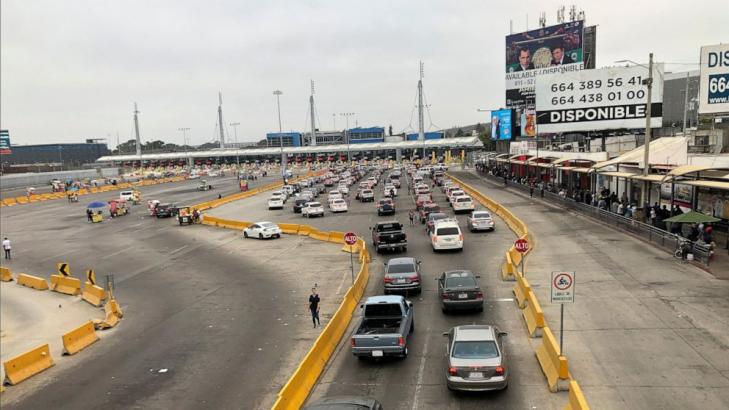 US crackdown on nonessential border travel causes long waits