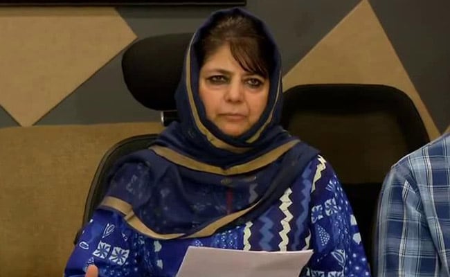 J&K PDP Leaders Urge Authorities To Allow Them To Meet Mehbooba Mufti