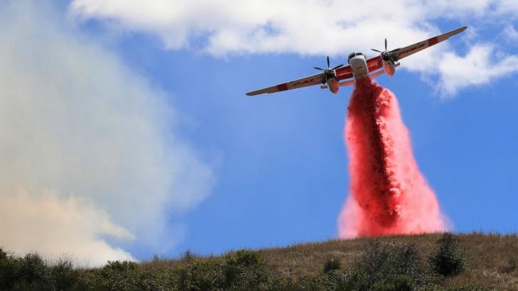 Largest California wildfire threatens marijuana-growing area