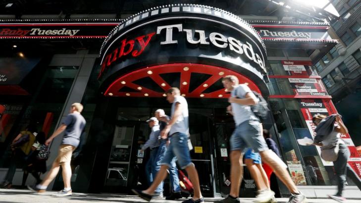 Ruby Tuesday, hit by COVID closures, files for bankruptcy