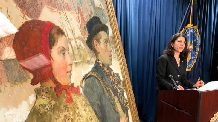 Jewish family's painting looted by Nazis in 1933 is returned