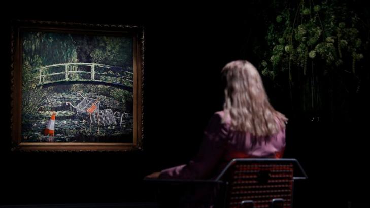 Banksy artwork sells for almost $10 million at auction