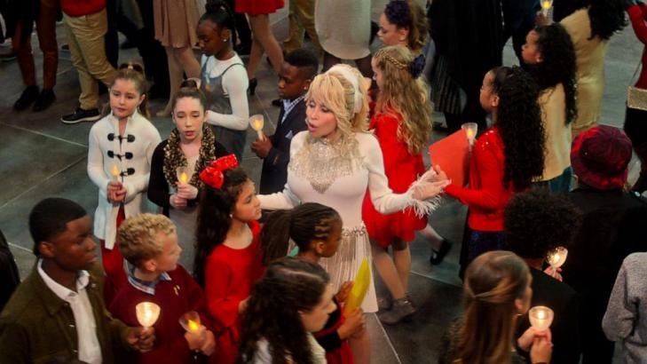 Review: Dolly Parton brings her holiday spirit to Netflix