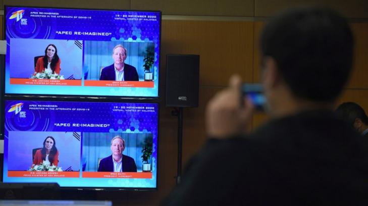 APEC leaders, including Trump, begin virtual meeting