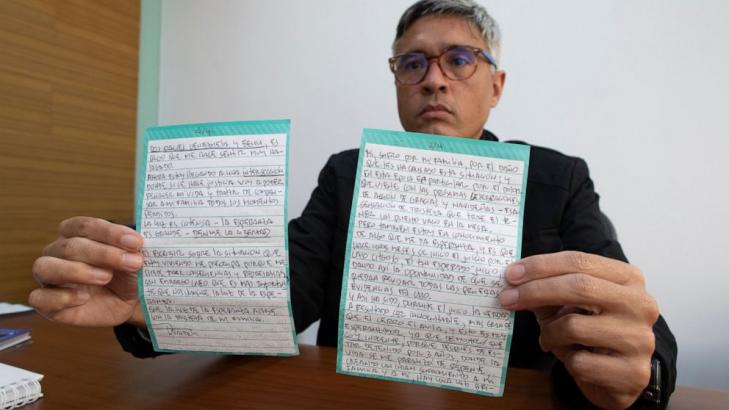 AP Exclusive: Letter from Venezuelan jail: 'Give me freedom'