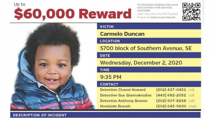 1-year-old boy shot dead in 'heinous crime,' reward offered: Mayor