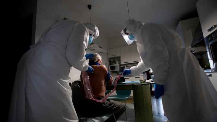 AP PHOTOS: Italian doctors fighting pandemic in rural areas