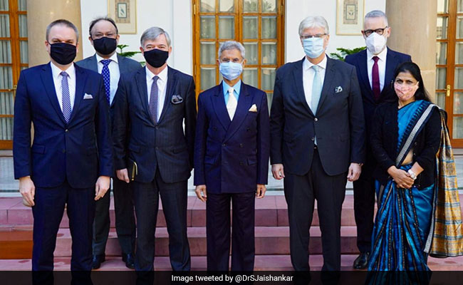 S Jaishankar Meets Envoys Of Visegrad Group, Discusses India-EU Relations