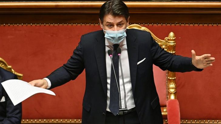 Italian PM Conte seeks to stay in power with Senate vote