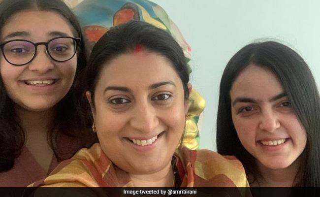 "My Daughters Are My Pride": Smriti Irani On National Girl Child Day