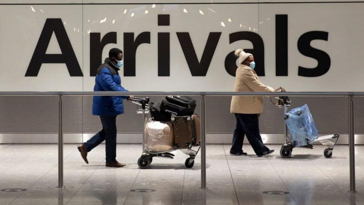 UK eyes quarantine hotels for travelers to curb variants