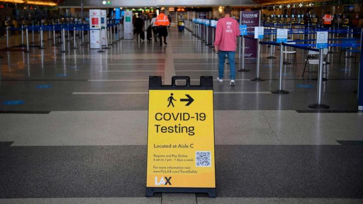 US 'actively looking' at requiring COVID testing before domestic flights