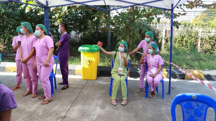 Health workers in virus-hit Myanmar start anti-coup protests