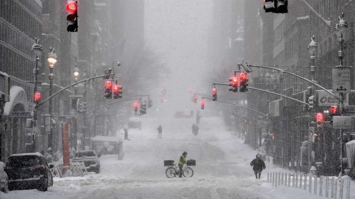 Firefighters rescue 77-year-old woman trapped in minivan during 2-day snowstorm