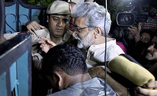 Bombay High Court Rejects Activist Gautam Navlakha's Bail Plea